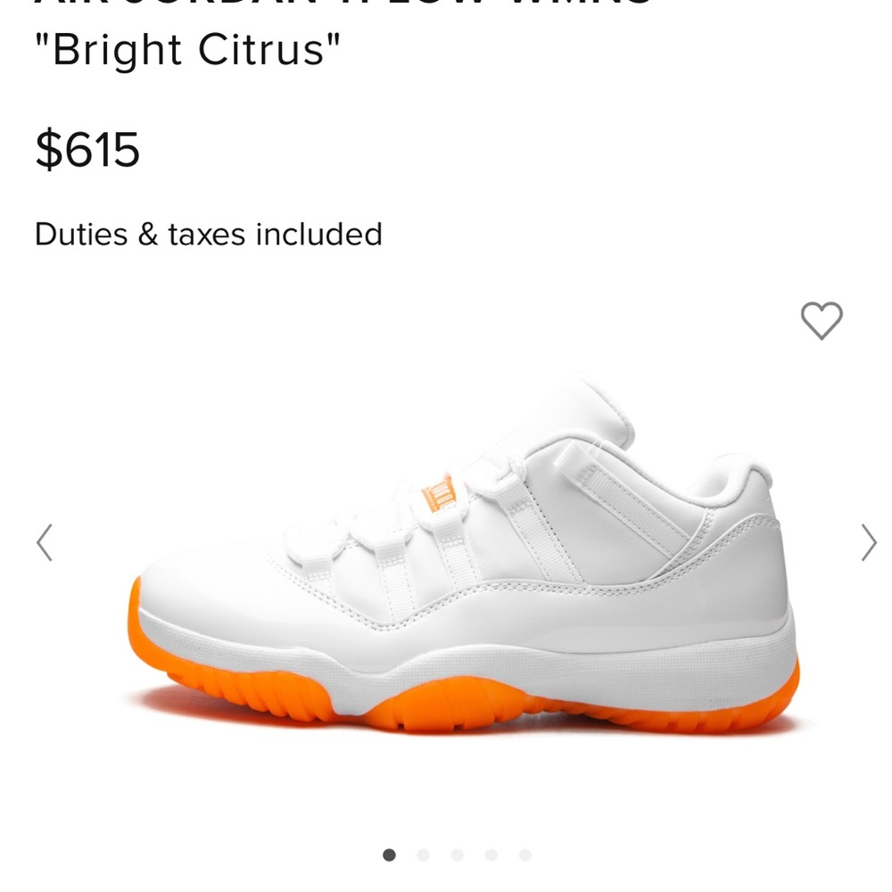 Jordan Retro Low Citrus (2021) Women’s